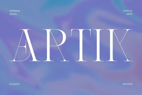Artik: The Exquisite Serif Font for Stunning Designs