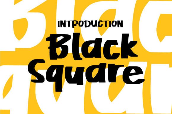 Blacksquare: The Bold Display Font Redefining Visual Identity in a Digital Age