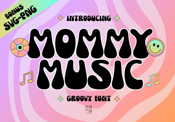 Bringing the Groove Back: Why Mommy Music is the Ultimate Retro Display Font