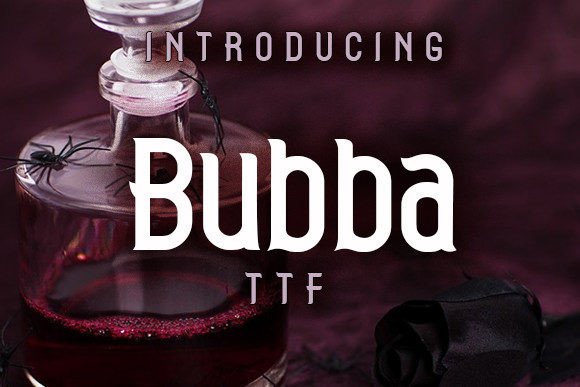 Bubba: The Gothic Font for Bold Design