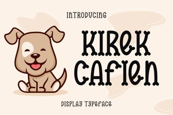 Kirek Cafien: A Bold Display Font for Modern Branding