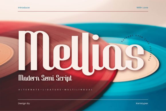 Mellios: Bridging Elegant Calligraphy and Modern Design Needs