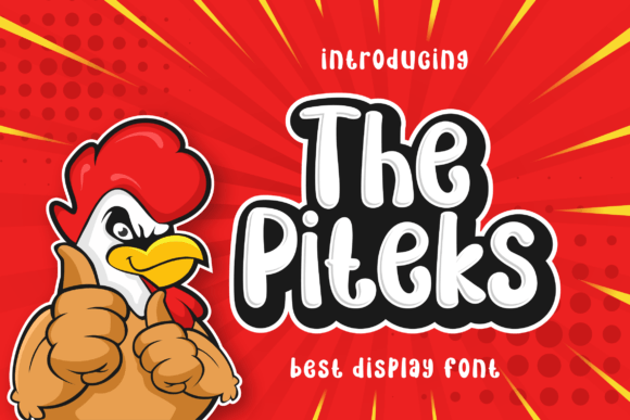 The Piteks: A Bold Font for Authentic Branding